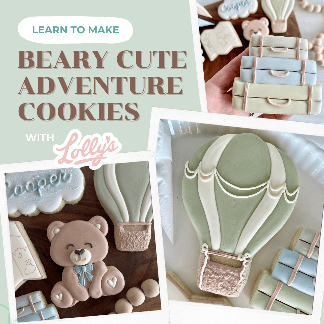 beary cute adventure cookies
