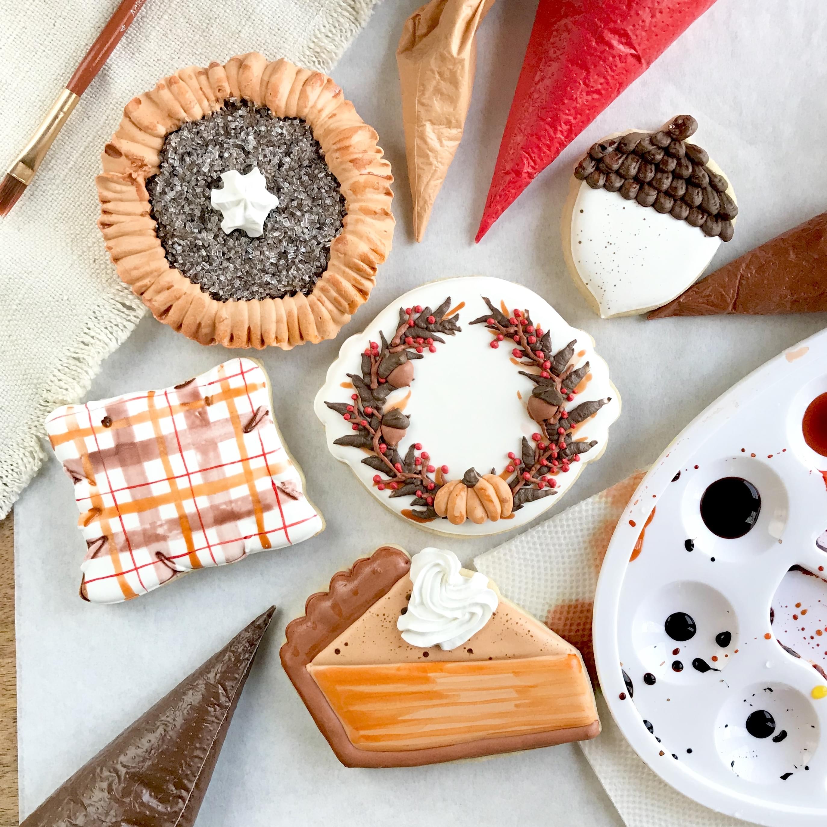 NEW! GrateFull For Cookies Decorating Class